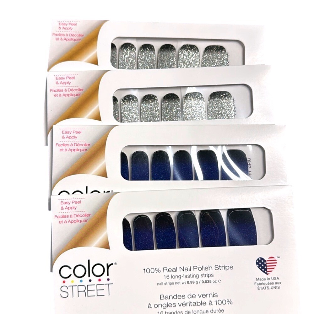 4 Sets‎ of Color Street Ombré Nail Polish Strips 💅🏻